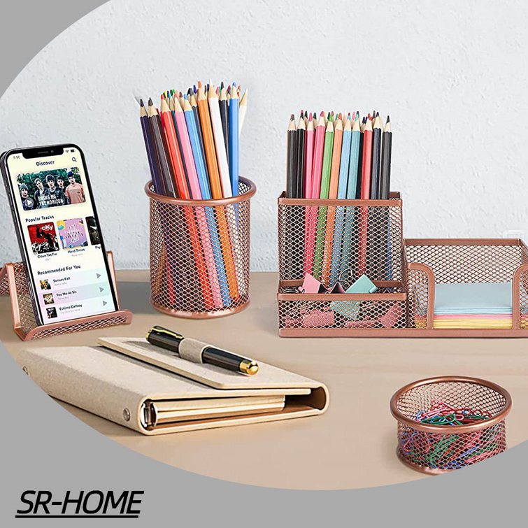 SRHOME 6 Piece Home Office Desk Organizer Set Wayfair